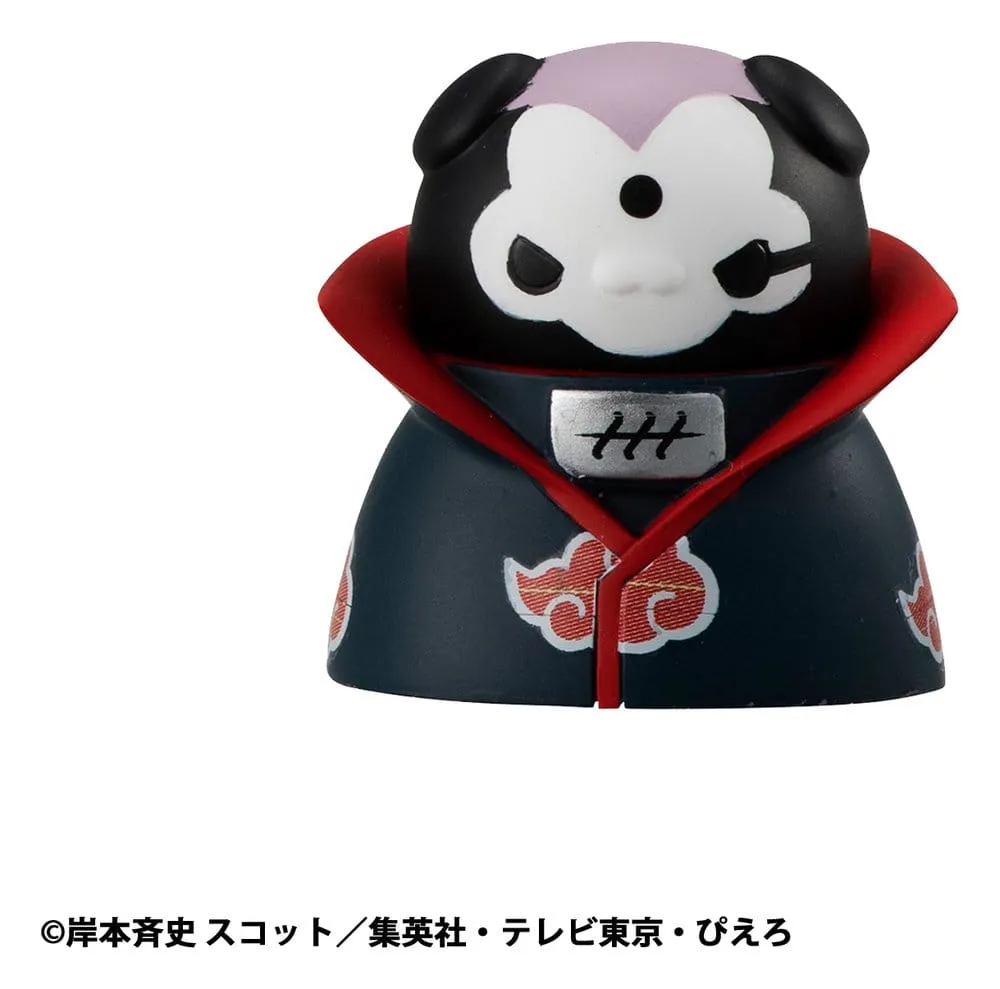 Naruto Shippuden Mega Cat Project Trading Figure Defense Battle of Village of Konoha! 3 cm Nyaruto! Blind Box - 1 Unidade